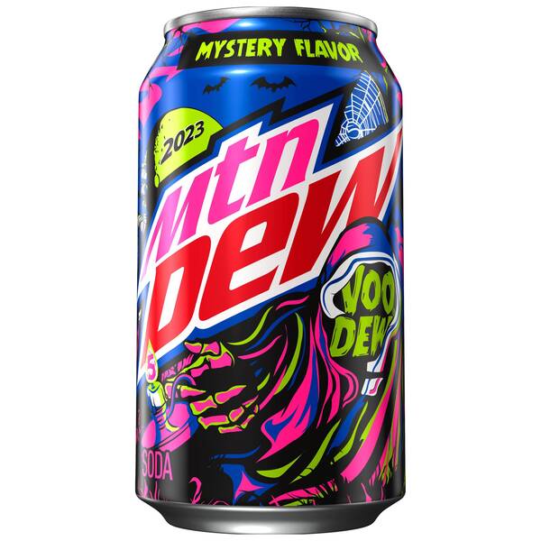 Mtn Dew Voodew 2023 Mystery Flavor Limited Edition (Halloween)