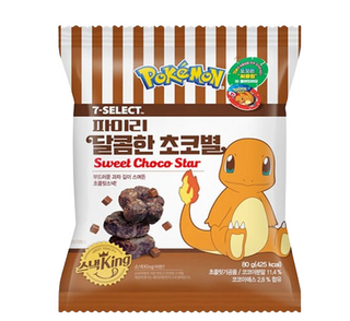 7-Select Pokemon Charmander Sweet Choco Star (Korea)