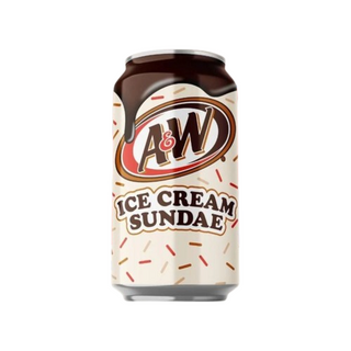 A&W Ice Cream Sundae Soda