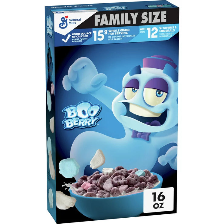 Boo Berry with Monster Marshmallows Cereal (Limited Edition)