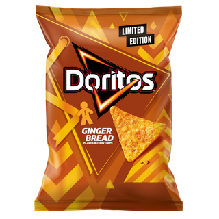DORITOS GINGERBREAD FLAVORED CHIPS ( UK )