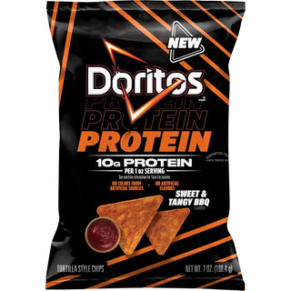 Doritos Protein Sweet & Tangy BBQ Tortilla Chips
