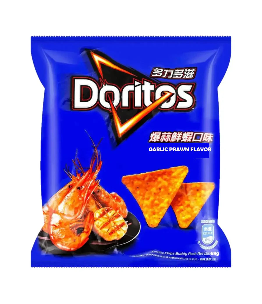 DORITOS GARLIC PRAWNS ( TAIWAN ) – Snackrite Xotiks