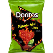 Doritos Flavored Tortilla Chips Flamin' Hot Limon