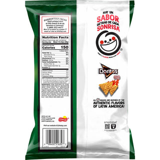 Doritos® Salsa Verde Flavored Tortilla Chips (USA)