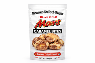 FREEZE DRIED MARS MINI CARAMEL BITES