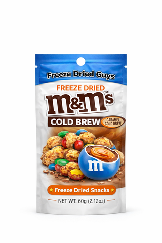 FREEZE DRIED M&M's COLD BREW CARAMEL BITES