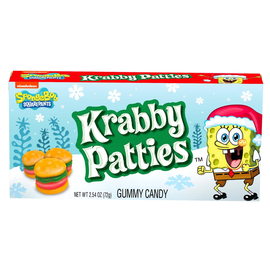 Frankford SpongeBob Christmas Gummy Candy Original Krabby Patty ...