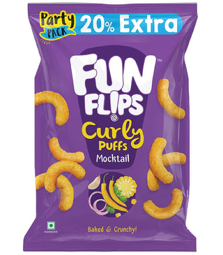 Fun Flips Curly Puffs Mocktail Flavor (India)