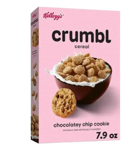 Kellogg's Cereal Crumbl Chocolatey Chip Cookie Cereal – Snackrite Xotiks