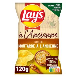 Lay's à l'Ancienne Saveur Moutarde:  Old Fashioned Mustard Chips (FRANCE)
