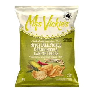 Miss Vickie's Spicy Dill Pickle Kettle Cooked Potato Chips ( Canada 🍁)