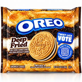 Oreo Deep Fried Limited Edition Sandwich Cookies