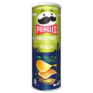 Pringles Passport Flavours -  Italian Style Focaccia Flavour (GERMANY)