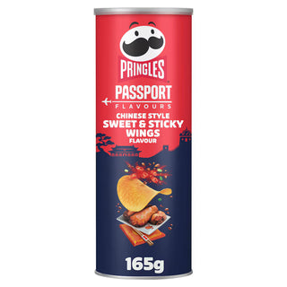 Pringles Passport Flavours Chinese Style Sweet & Sticky Wings Flavour (GERMANY)