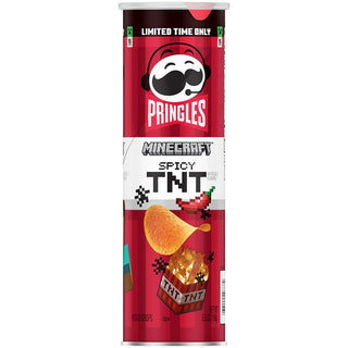 Pringles Minecraft Spicy TNT Chips (USA)