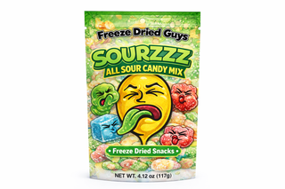 FREEZE DRIED SOURZZZ - ALL SOUR CANDY MIX