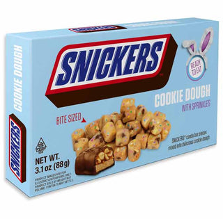 Snickers Cookie Dough Bites With Sprinkles