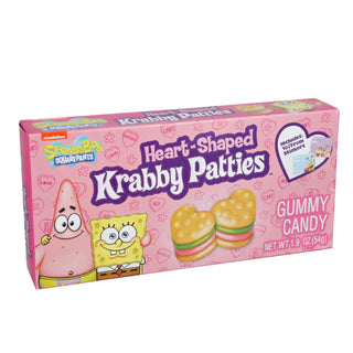 SpongeBob SquarePants Heart-Shaped Krabby Patties Gummy Candy