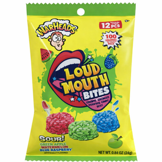 WARHEADS Sour Loud Mouth Bites