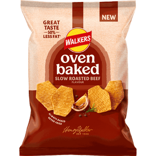 WALKERS OVEN BAKED SLOW ROASTED BEEF (UK)