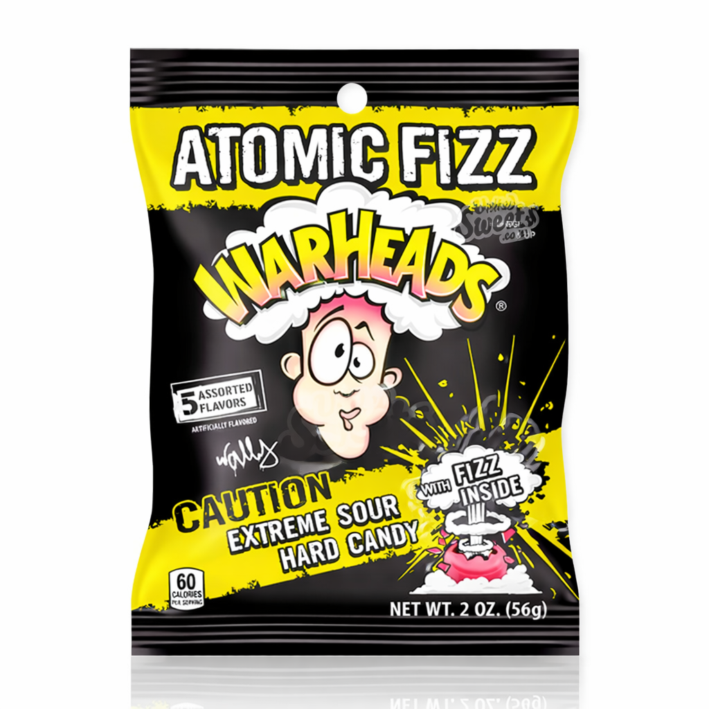 Warheads ATOMIC FIZZ Extreme Sour Hard Candy – Snackrite Xotiks