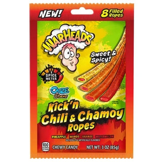 Warheads Kick'n Chili & Chamoy Ropes