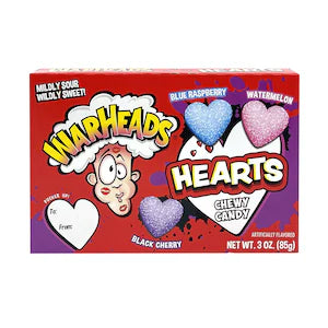 Warheads Valentine's Day Chewy Hearts