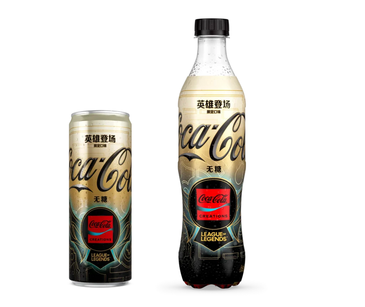 Coca Cola/ League of Legends Soda China (Limited Edition)