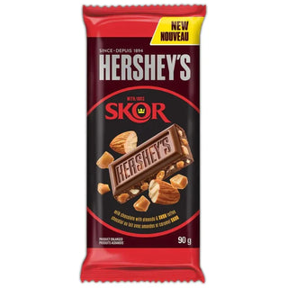 Hershey’s Milk Chocolate Almond Bar Stuffed with SKOR Chocolate   ( Canada 🍁)