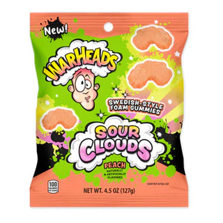 WARHEADS SOUR CLOUDS PEACH (USA)