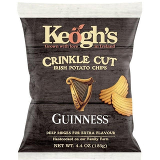 Keogh's Crinkle Cut Guinness Crisps (UK)