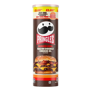 Pringles Burger King Bacon Double Cheese XL ( UK )