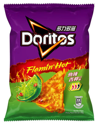 Doritos Flamin' Hot Spicy Lime Chips ( Taiwan )