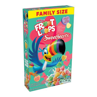 Froot Loops Valentines Sweethearts Cereal (Family Size)
