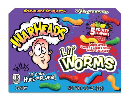 Warheads Lil' Worm Candy Chews
