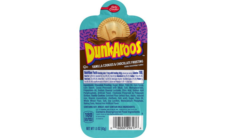 Dunkaroos Vanilla Cookies & Chocolate Frosting