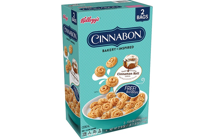 Kellogg's® Cinnabon® Bakery Inspired Cereal. (2pk)