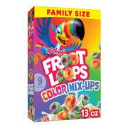 Kellogg's Froot Loops Color Mix-Ups Breakfast Cereal (Family Size)