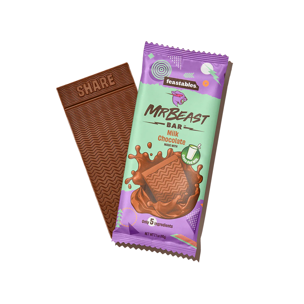 Snackrite Stackers Feastables MrBeast Milk Chocolate Bar – Snackrite Xotiks