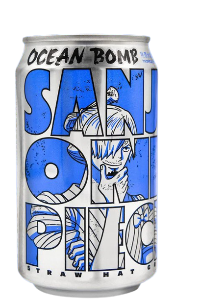 Ocean Bomb x One Piece Sanji Tropical Fruit Sparkling Water