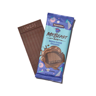 Feastables MrBeast Quinoa Crunch Chocolate Bar