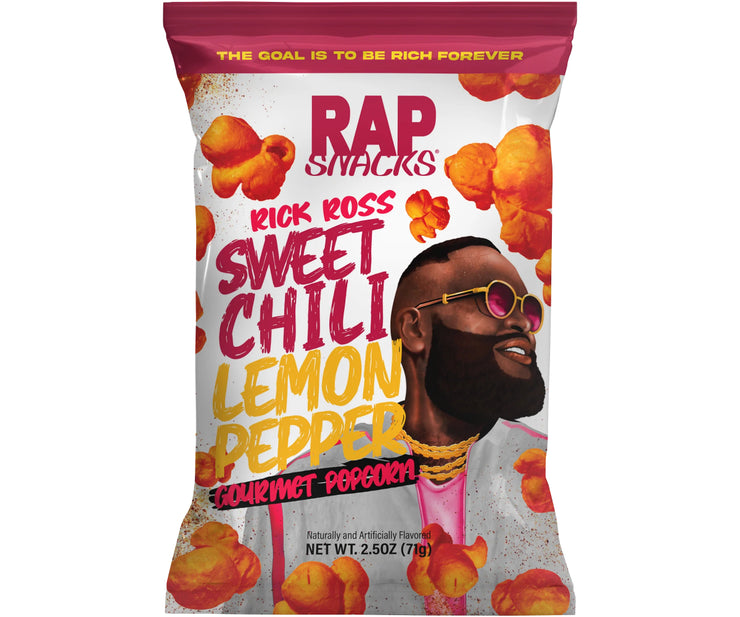 Rap Snacks - Rick Ross Sweet Chilli Lemon Pepper Popcorn