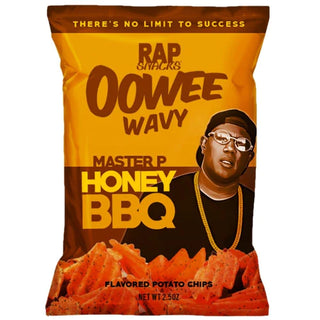 Rap Snacks Master P Oowee Wavy Honey BBQ Chips