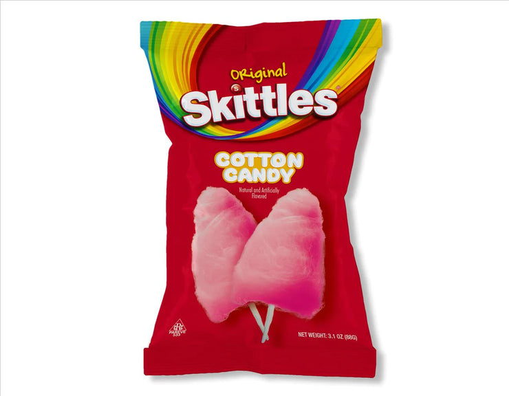 Skittles Original Flavor Cotton Candy