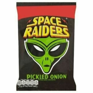 Space Raiders Pickled Onions Chips (UK)