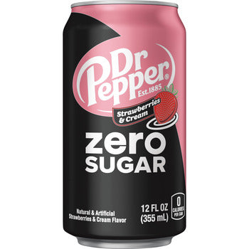Dr Pepper Strawberry & Cream Soda (ZERO SUGAR)