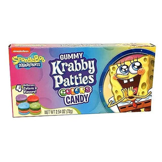 <transcy>Spongebob - Bonbons de couleur Gummy Krabby Patties</transcy>