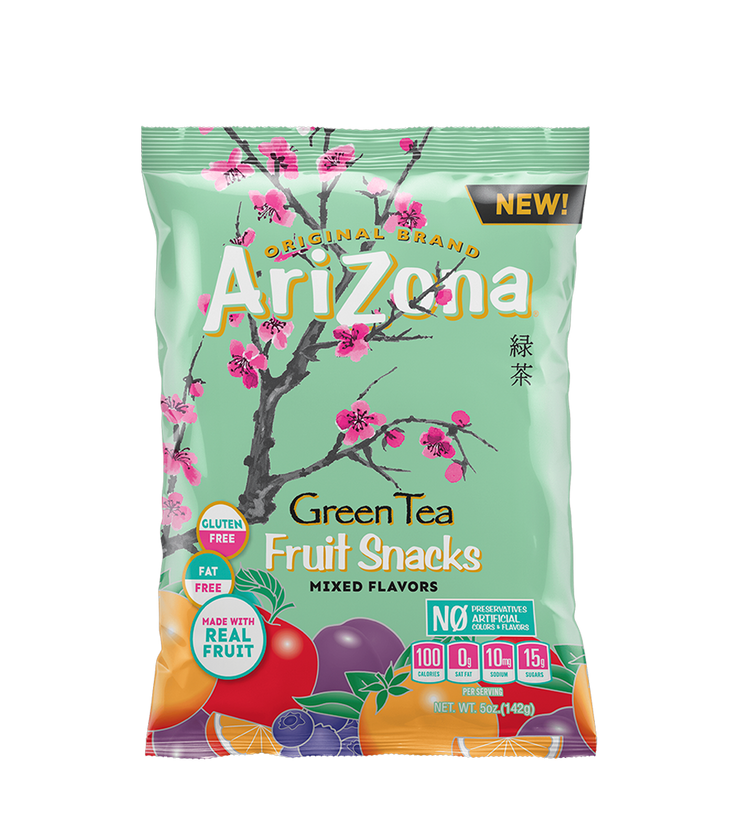 AriZona - Green Tea Real Fruit Gummy Snacks