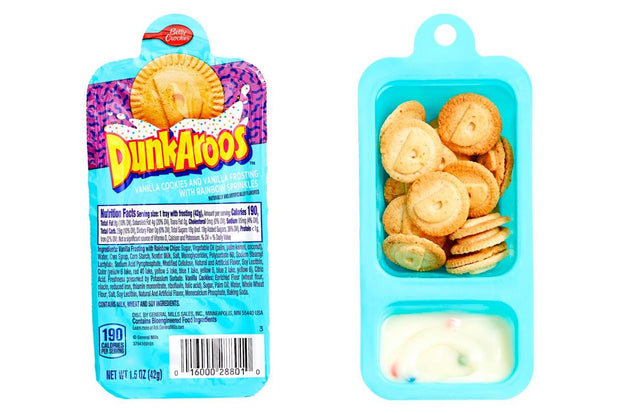 Dunkaroos Vanilla Cookies With Vanilla Frosting